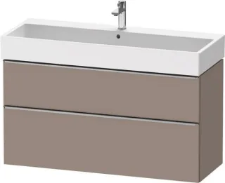 Duravit D-Neo Waschtischunterbau wandhängend Basalt Matt 1184x442x625 mm - DE4375070430000 DE4375070430000
