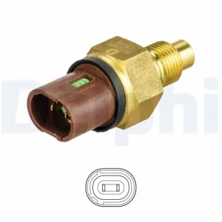 Delphi K?hlmitteltemperatursensor Renault Megane 1 1,4