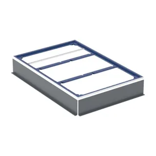 Geberit Duofix Installationsrahmen 551524001 100 x 150 cm, für Duschfläche, für 10 Füße