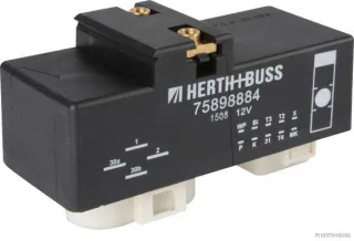 HERTH&BUSS Relais, Kühlerlüfternachlauf, 12 V, 13 pins - 75898884