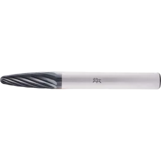 PFERD TOOLS Hartmetall Hochleistungsfrässtift Rundbogen RBF Ø 06x18mm Schaft-Ø 6mm Z3 HICOAT beschichtet universal mittel - 21117307