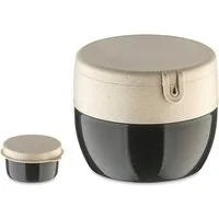 KOZIOL Müslibox BENTOBOX M, Kunststoff, (Set, 1-tlg), CO² neutral, Made in Germany. Biozirkulärer Kunststoff
