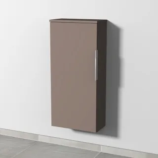 Sanipa 3way Mittelschrank mit 1 Tür, Taupe-Matt, UP1701T UP1701T