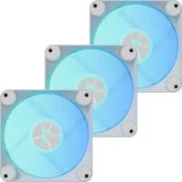 FP1-R 120-3 Pack reversed, Gehäuselüfter weiß, 3er Pack, Reverse, 120 mm