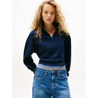 Tommy Jeans Sweatshirt TJW BXY CRP 1/4 ZIP MOCK NECK