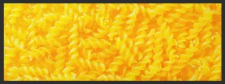 Küchenteppich Nudeln 4388 | Größe: 75 cm x 120 cm