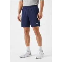 PUMA Trainingsshorts TEAMGOAL SHORTS aus Polyester, kniefrei, mit Interlock-Material, modernes Design