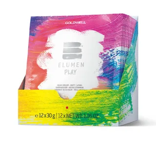Elumen Play Semi Permanent Hair Color Oxidant-free #eraser 12 X 30 gr