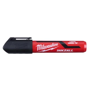 Milwaukee INKZALL™ Permanentmarker mit Keilspitze - 1 Stück schwarz - 4932471555