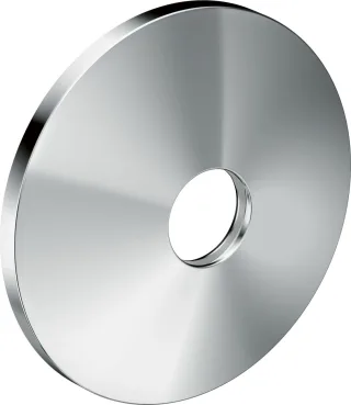 Hansgrohe Verlängerungsrosette Axor One 90mm f.1-Loch Waschtischmischer Unterputz chr, 13611000 13611000