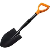 Black + Decker Schaufel BLACK+DECKER Schaufel 67cm klein Rostfrei Spaten Mini Fiberglas, Karbonstahl Fiberglas garten