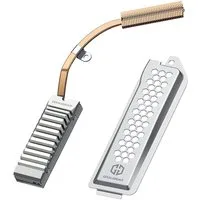 GRAUGEAR Computer-Kühler Heatpipe Kühler für PS5, Kühlkörper für M.2 SSD mit Abdeckung, Kühlkörper, Speicher Kühlung