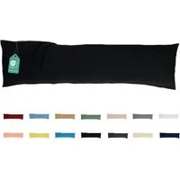 livessa Seitenschläferkissen mit bezug 40x145 cm - Schwangersschaftskissen - Schlafkissen, Kissen mit Bezug, Seitenschläferkissen : 100% Mikrofaser, Kissenbezug: 100% Baumwolle, Stillkissen mit Kissenbezug