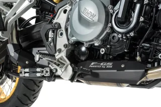 BOS Alu Heat Shield Kit / Alu Hitzeschilde 3er Set für BMW F 750 / 850 GS / Adventure Bj. 2018-2020