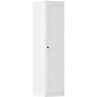 OTTO home Kleiderschrank Mehrzweckschrank Aktenschrank Möbel Mietswohnung Schlafzimmer YLVA (Breiten: 90/135/180 cm, Höhe 197 cm) skandinavischer Style mit Rahmenfront und Knopfgriffen MADE IN GERMANY