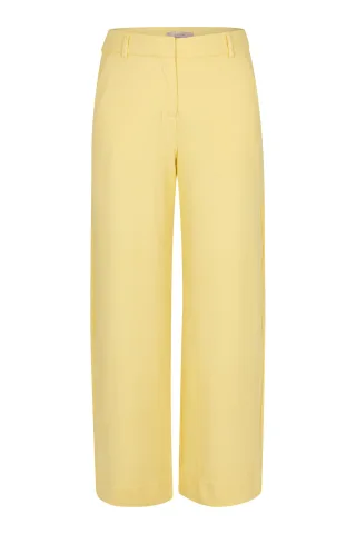 Studio Anneloes - Luz twill trousers butter yellow - Gr. - L