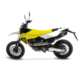 Sport Auspuff LeoVince LV One EVO Edition BLACK Husqvarna 701 Supermoto/Enduro Bj.2025-2026 EURO5+/ABE