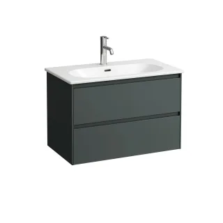 Laufen Waschtisch und Waschtischunterschrank LUA SET LANI 455x800x527 H8600872661041