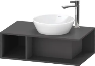 Duravit D-Neo Konsolenwaschtischunterbau wandhängend Graphit Matt 800x480x260 mm - DE493804949 DE493804949