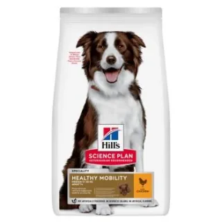 Hill's Science Plan Trockenfutter Hund, Healthy Mobility, Medium Adult, mit Huhn 2x14 kg