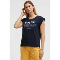 SOCCX Rundhalsshirt aus Baumwolle