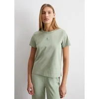 Marc O'Polo Pyjamaoberteil Lounge T-Shirt Kurzarm, Rundhalsausschnitt, schwere Jersey-Qualität