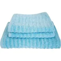 Dyckhoff Handtuch Set Wellenstreifen, Frottier (3-St), 2 Handtücher (50x100cm), 1 Duschtuch (70x140cm)