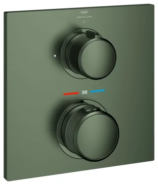 GROHE Thermostat Allure 19380_2 1 ASV für Rapido SmartBox satin graphite, 19380MG2 19380MG2
