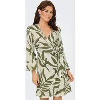 JDY Wickelkleid JDYSEZEN LIFE 7/8 SHORT DRESS WVN DIA Sommerkleid
