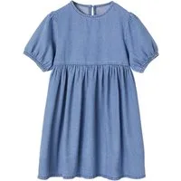 vertbaudet Minikleid Mädchen Jeanskleid