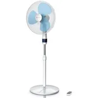 Brandson Standventilator Fernbedienung, leise, Höhe & Neigung verstellbar, Oszillation, 50W, 40,5 cm Durchmesser, NTV Sieger 2026, mobiler Lüfter, 3 Geschwindigkeitsstufen, GS-Geprüft