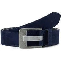 TOM TAILOR Ledergürtel Belts TTLUCY Velourledergürtel mit eckiger Dornschließe