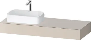Duravit Qatego Konsole Taupe Matt 1400x550x170 mm - QA4803091910000 QA4803091910000
