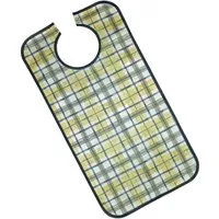 PFLEGE POINT Speiseschürze PFLEGE POINT® Ess-Schürze PU bedruckt mit Druckknöpfen
