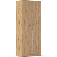 OTTO home Drehtürenschrank Kleiderschrank Schrank Garderobe AGORDO Schlafzimmer (in zwei Griff-Farben, Breiten 91-405 cm, Dekor- oder Hochglanzfront) durchdachte Innenausstattung, in 8 Breiten und 2 Höhen MADE IN GERMANY