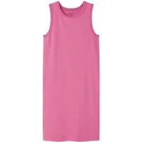 Name It Jerseykleid NKFNAKAL SL SLIM DRESS NOOS Baumwollmischung, Jersey Rippware