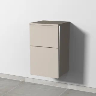 Sanipa 3way Unterschrank mit 2 Auszügen, Kaschmir-Matt, BP1431U BP1431U