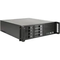 IPC 3U-3508, Server-Gehäuse schwarz, 3 Höheneinheiten