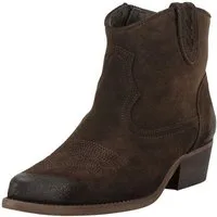 Felmini Wide Fit Stiefelette Veloursleder . Cowboy Stiefelette