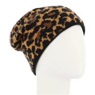 Halsüberkopf Accessoires - Beanie Leo camel - Gr. - OS