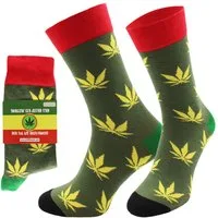 Chili Lifestyle Freizeitsocken JOINT Lustige Socken mit Spruch Banderole als Geschenksocken (Paar, 1-Paar, Mit Spruchbanderole) Weichbund ohne Gummidruck