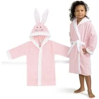 celodoro Kinderbademantel Kinder Bademantel mit Kapuze & Motiv für Mädchen & Jungen