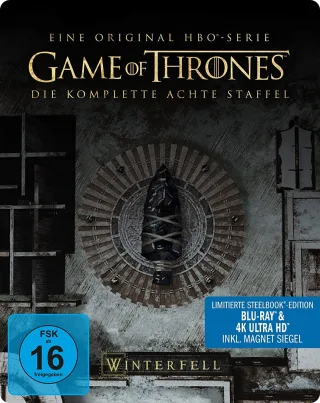 Game of Thrones - Staffel 8 (Limitiertes 4K Ultra HD Steelbook) [Blu-ray] [Limited Edition]