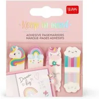 Legami Haftnotizblock LEGAMI Selbstklebende Seitenmarkierungen Keep in Mind UNICORN