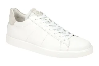 Ecco 521304 STREET LITE Men's Sneaker Wei?/Grau - Leicht und flexibel