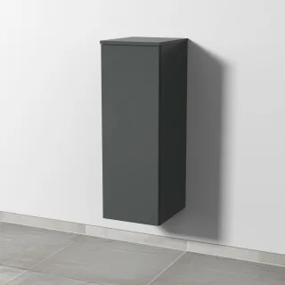 Sanipa 3way Mittelschrank mit 1 Tür, Anthrazit-Matt, SM11822 SM11822