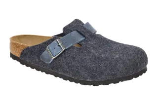 Birkenstock 1028279 Boston BS Herren Pantolette blau midnight leicht und bequem