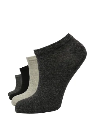 s.Oliver - Sneakersocken schwarz/grau/beige - Gr. - 36.5