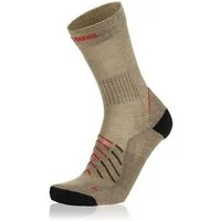Lowa Wandersocken Crew Renegade (Merinowolle/Polyamid) steinbraun - 1 Paar