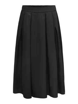ONLY - Plissee Rock - ONLMAILA schwarz - Gr. - XS